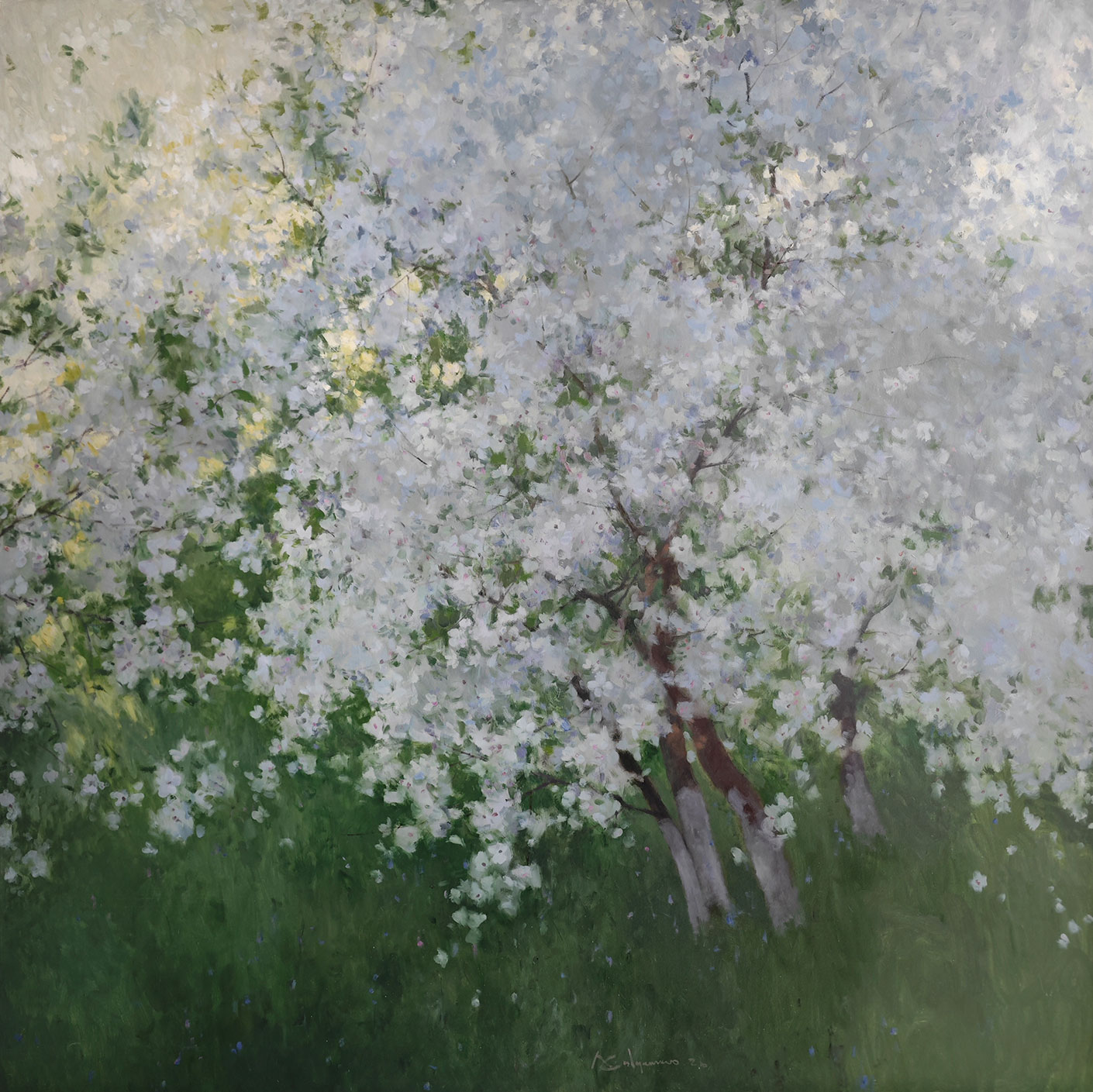 In full bloom - 1, Alexey Savchenko, 买画 油