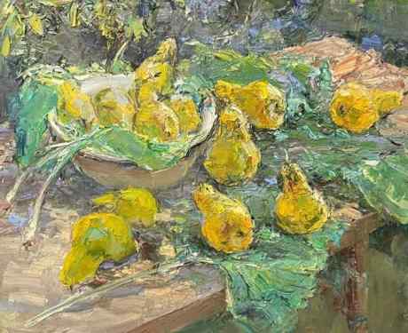 Pears in Foliage