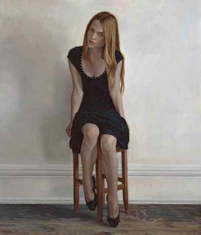 Almost monochrome painting