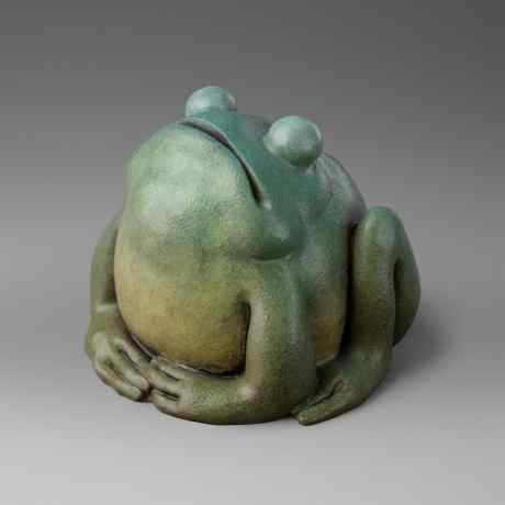 Piggy bank frog