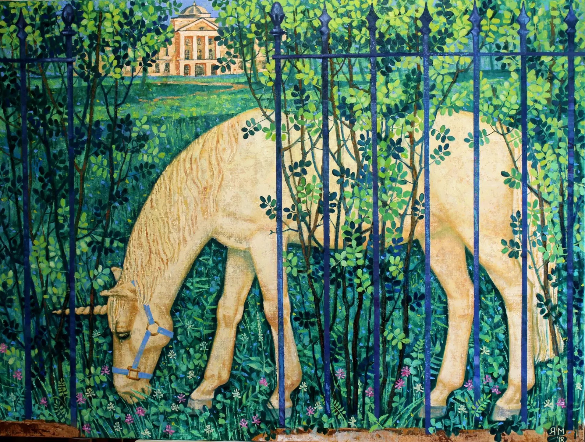 Morning vision in the Academic Garden - 1, Maria Yashina, 买画 油