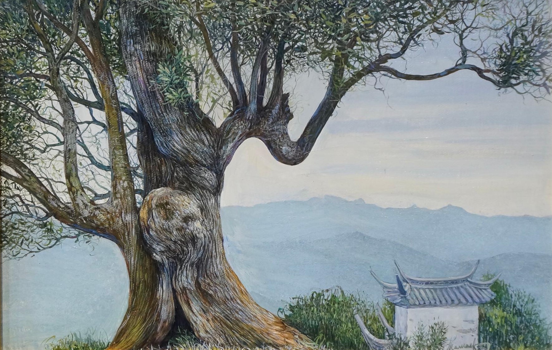 Weibao Mountain - 1, 安德烈*马马耶夫, 买画 油