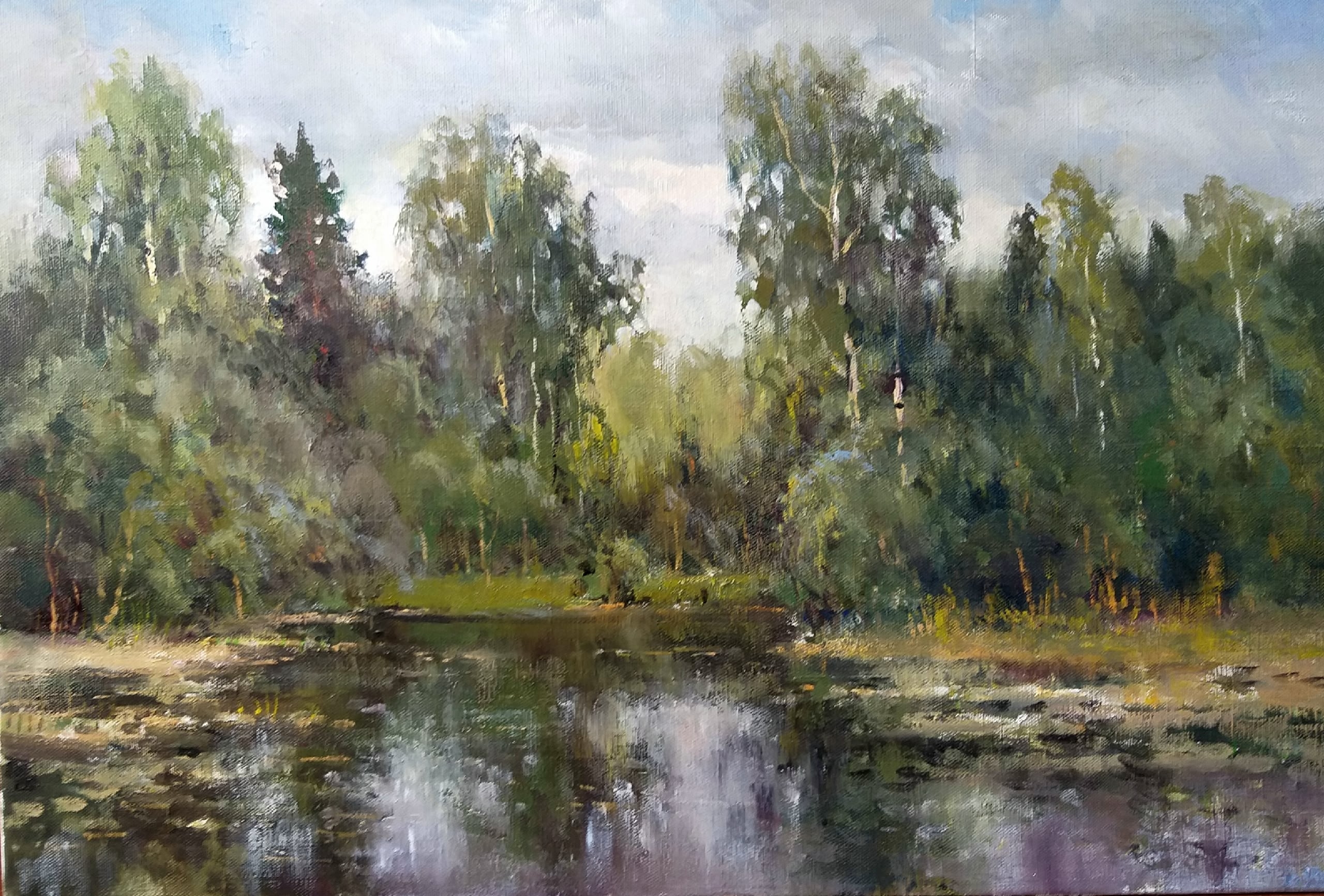 Summer in the Forest - 1, Alexander Kremer, 买画 油