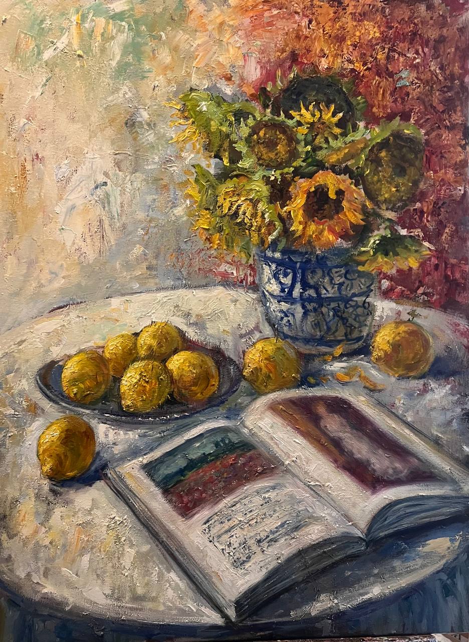Breakfast with the Impressionists - 1, Anna Jolnovskaya, 买画 油