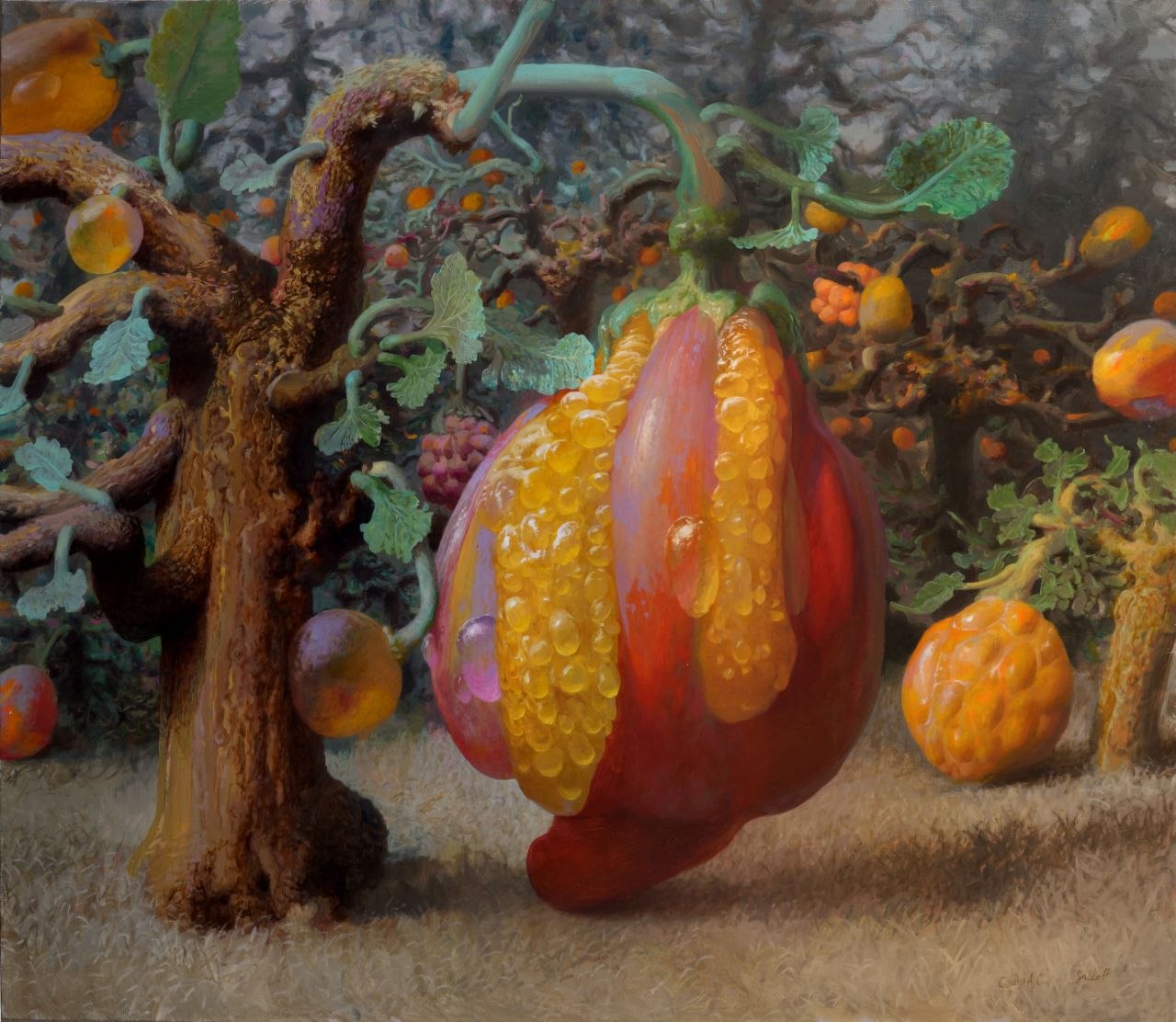 Fruits of the Garden of Eden. Juice bol - 1, Alexander Saidov, 买画 油