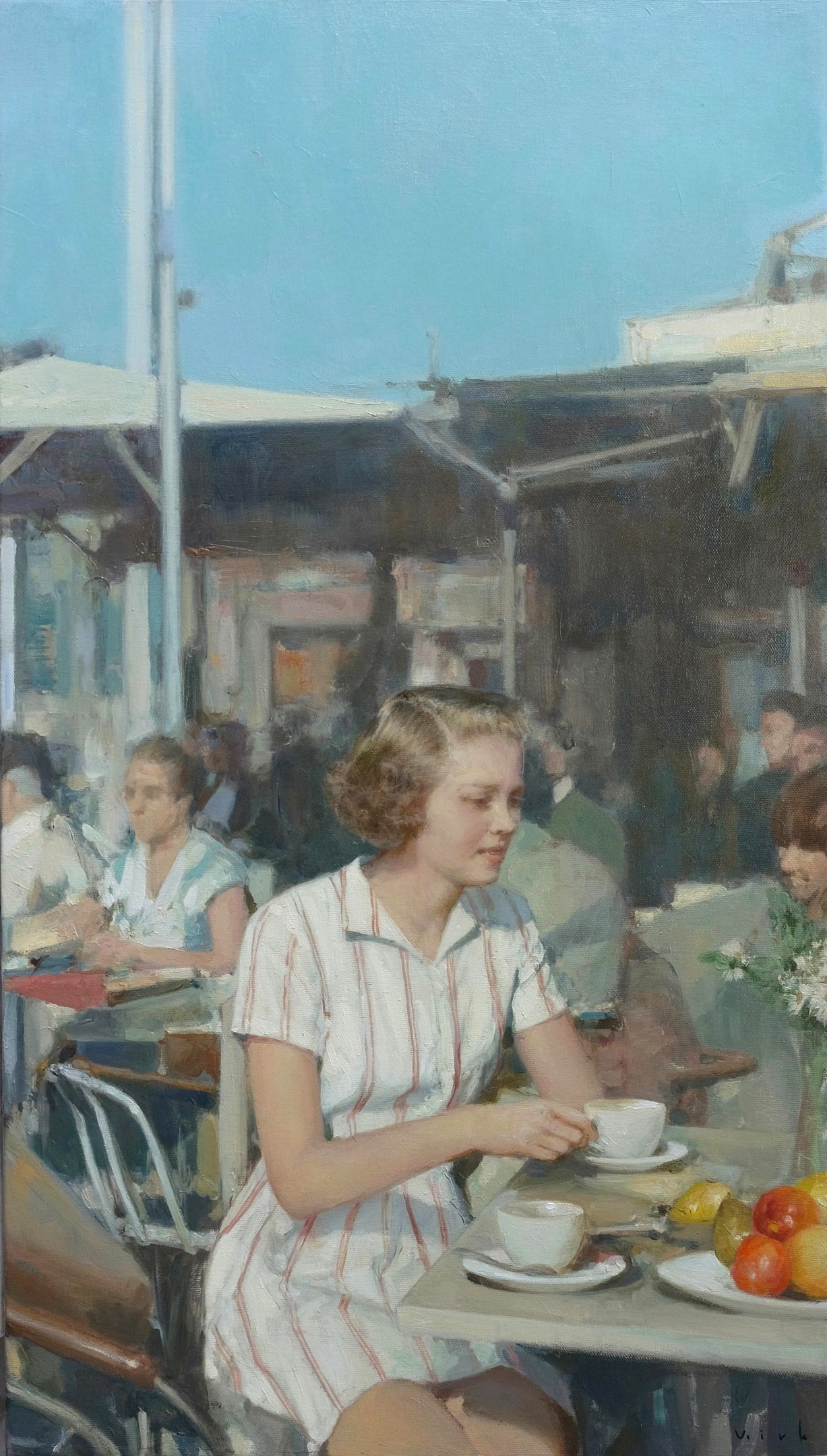 Cafe - 1, Vladimir Kirillov, 买画 油