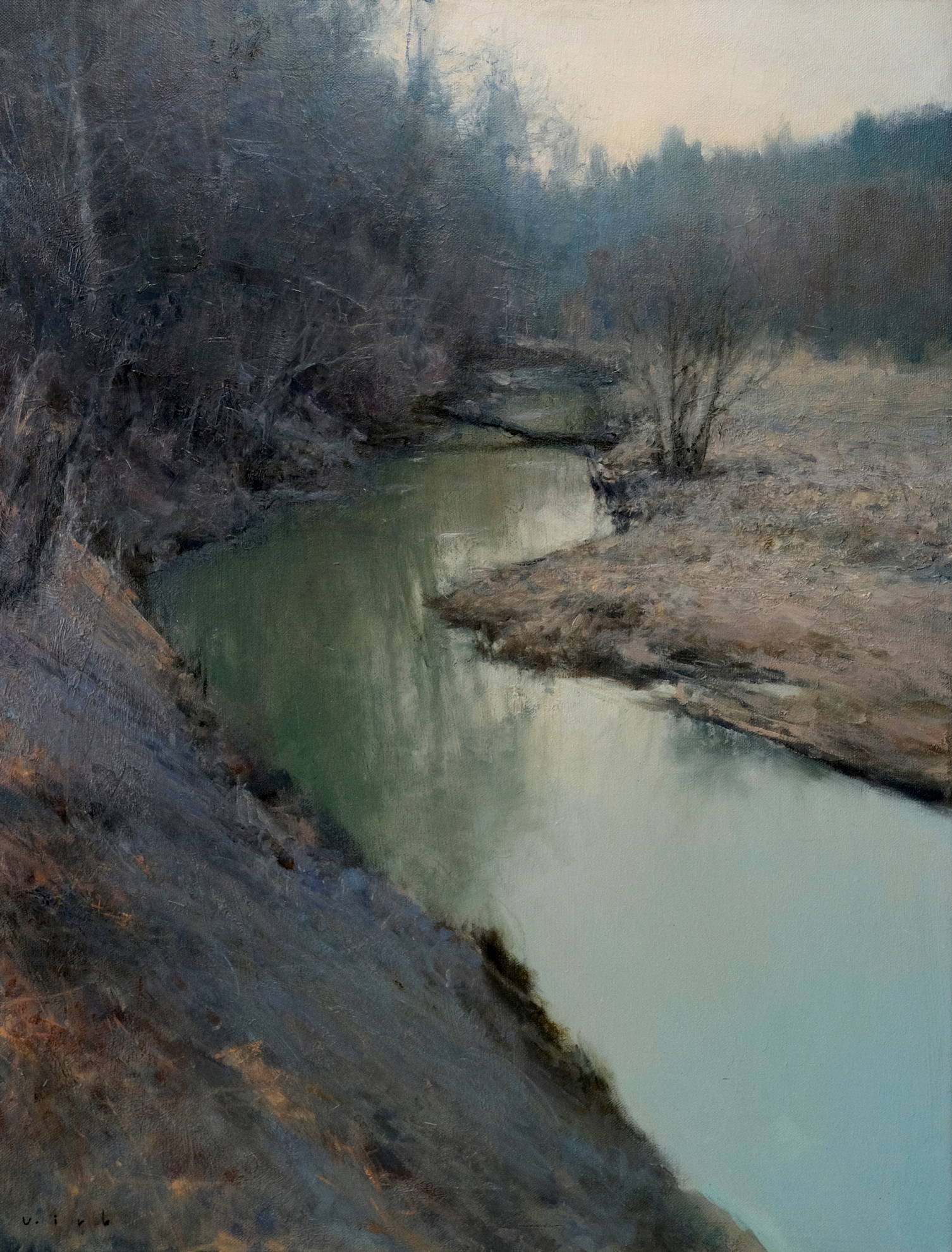 Cold March - 1, Vladimir Kirillov, 买画 油