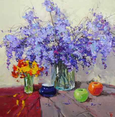 Bouquet with Wisteria