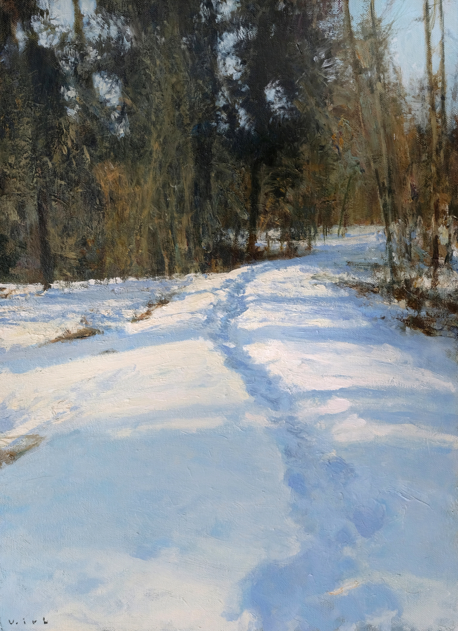 In the forest - 1, Vladimir Kirillov, 买画 油