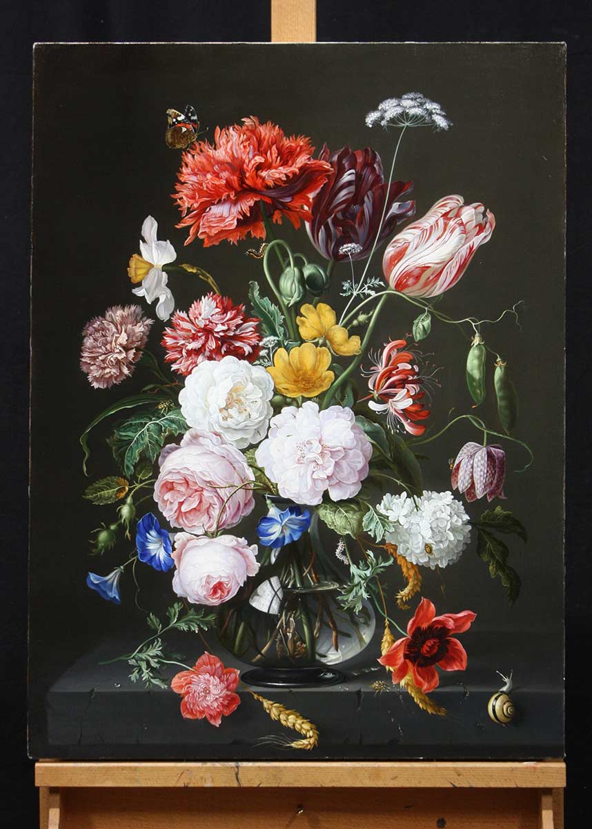 复制件和副本的绘画作品, 到了再现 